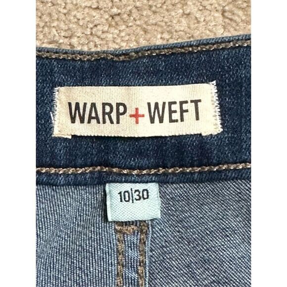 Warp+Weft Women’s Straight Crop-Regular Jeans Size 30 - Picture 7 of 10